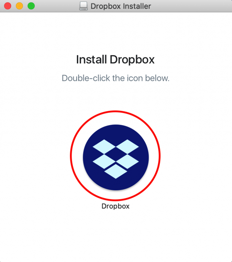 Dropboxアプリの