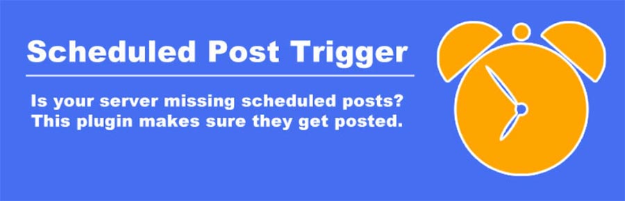 Scheduled Post Triggerの公式ロゴ
