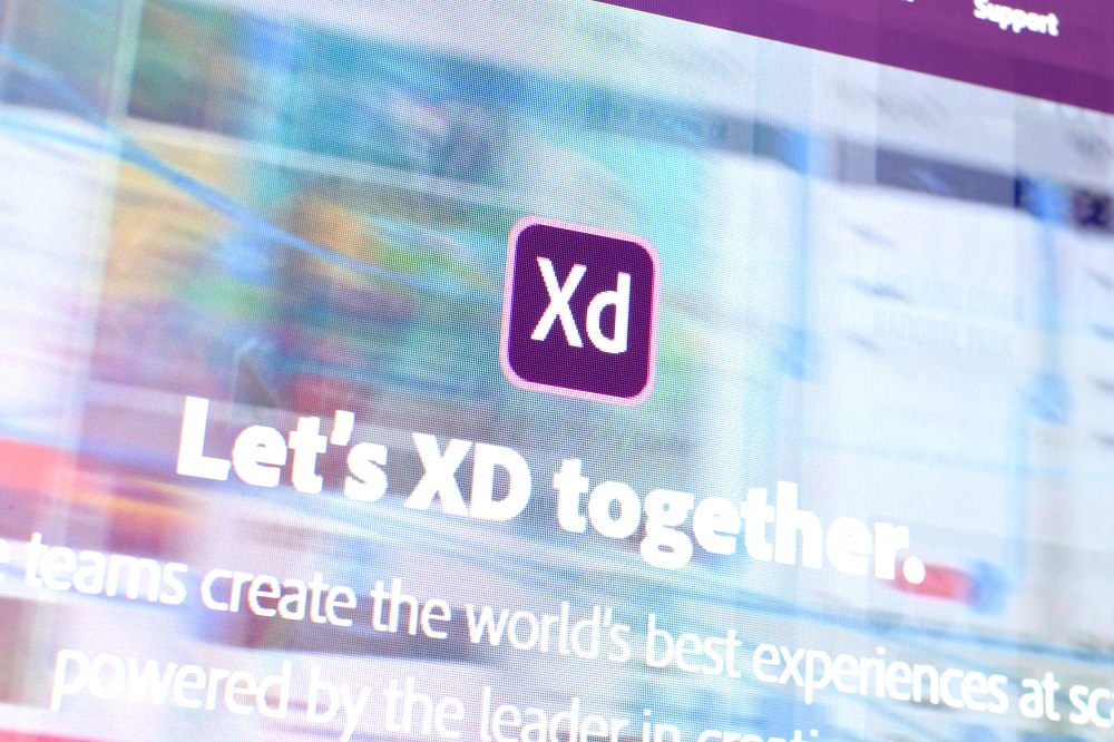Adobe XDの表示画面