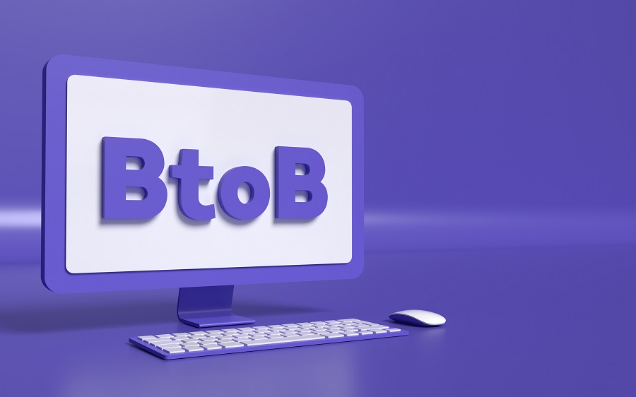 BtoBマーケティングの全体像のイメージ