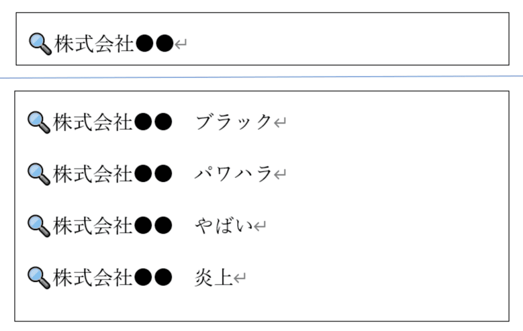 サジェスト汚染のイメージ画像