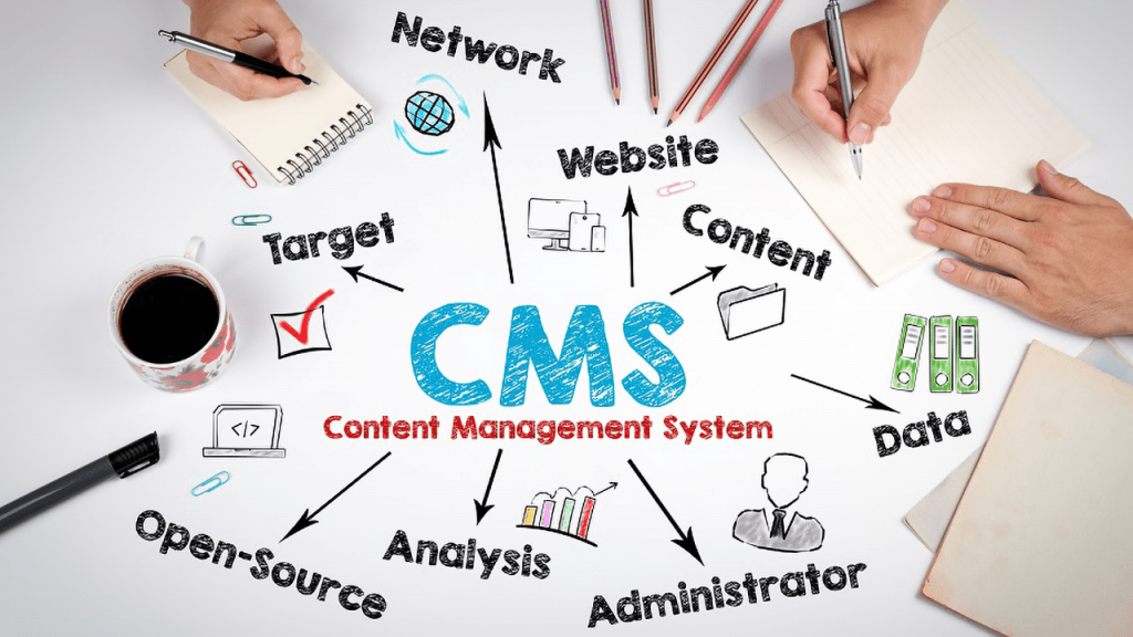 WordPress以外のCMSを導入するイメージ
