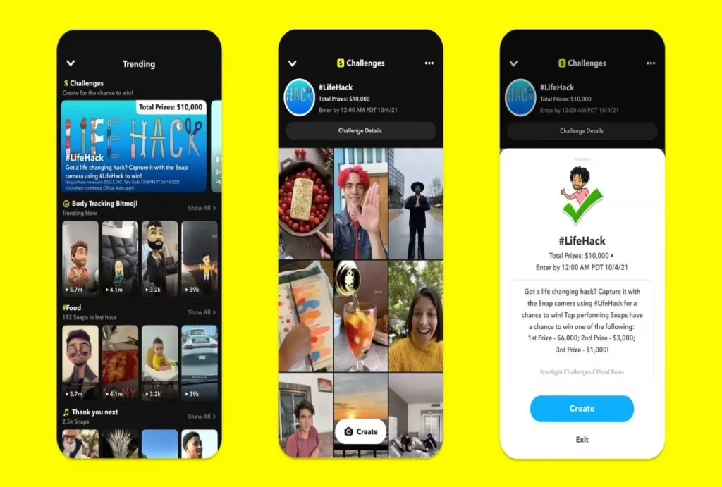 Snapchatの基本機能4