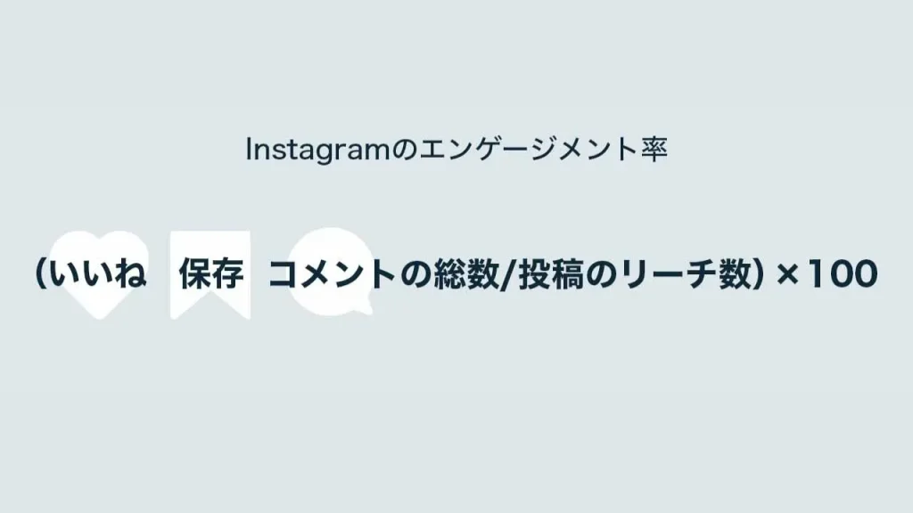 Instagram(インスタグラム)のエンゲージメント率の計算方法