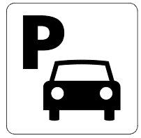 駐車場のピクトグラム
