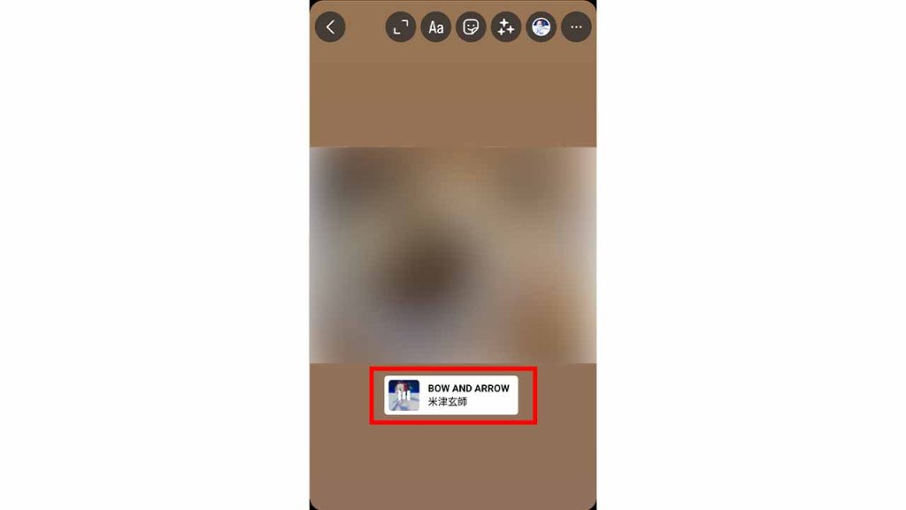 Instagram（インスタグラム）のストーリーに音楽を付けるには音楽スタンプを利用する