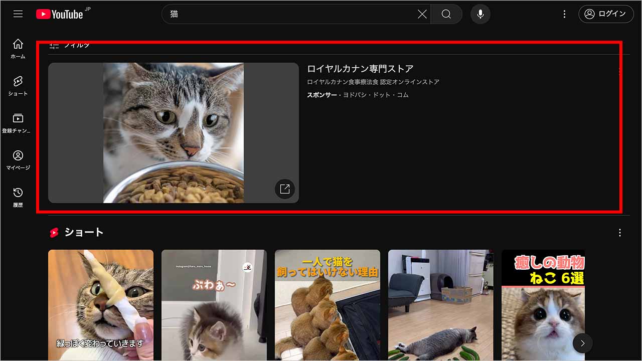 YouTubeキャンペーン