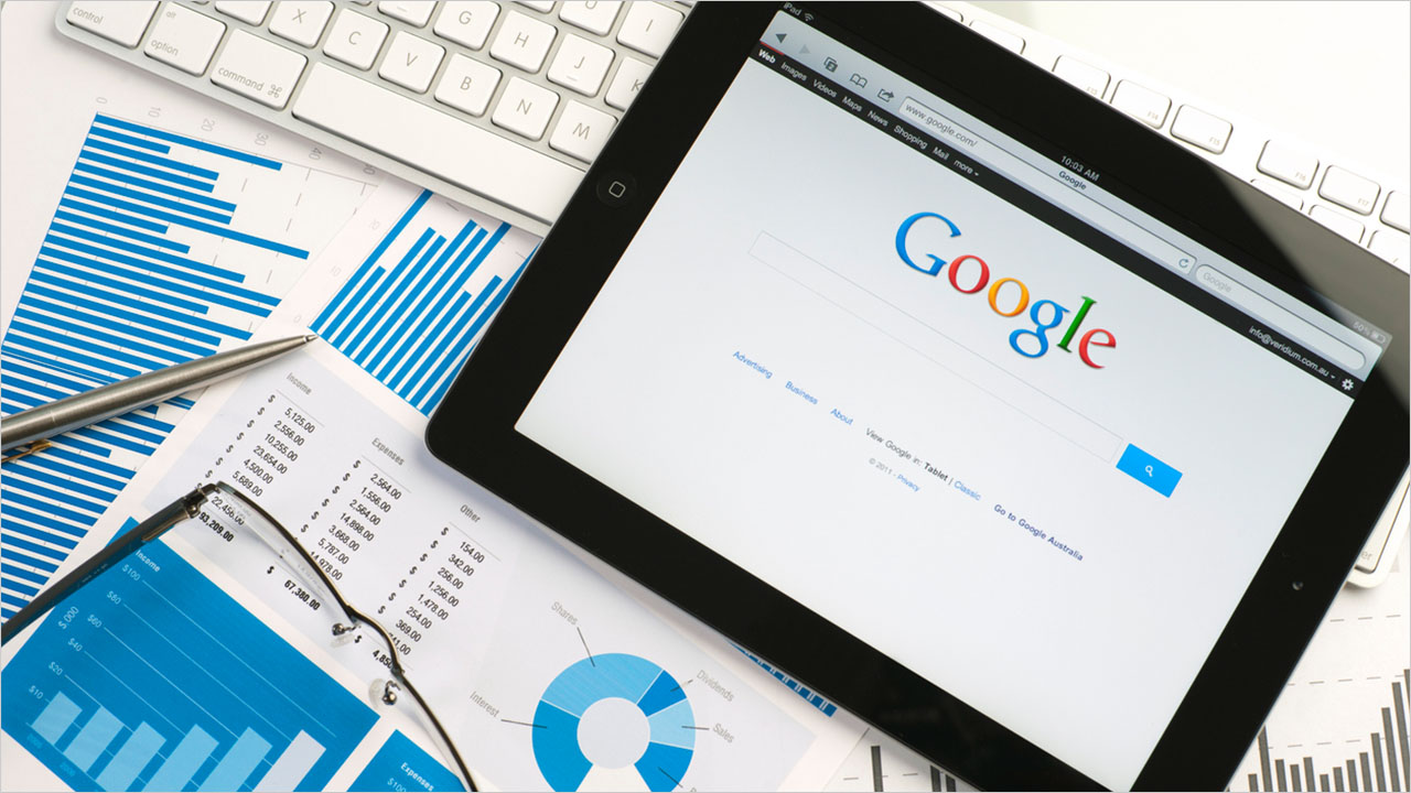 Google広告の無料リスティングが掲載される場所のイメージ画像