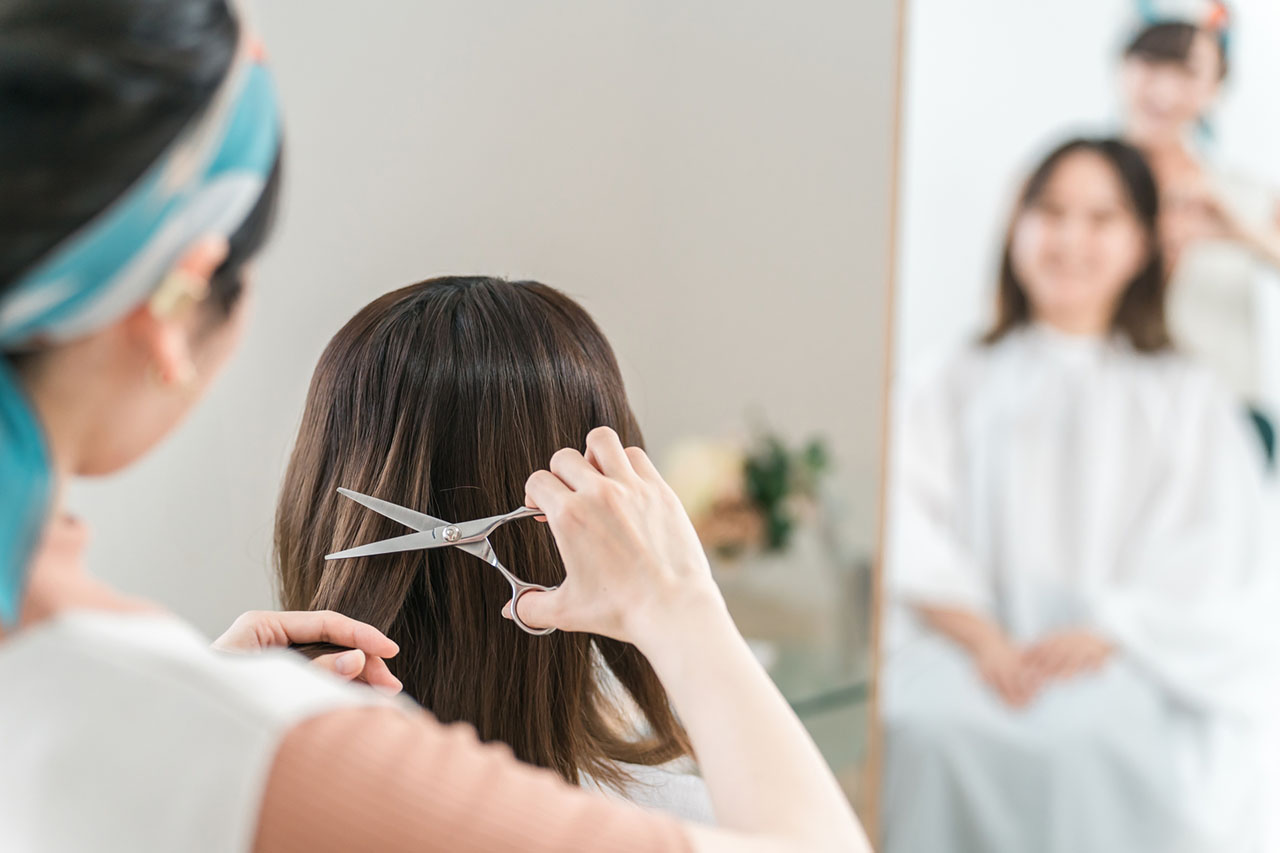 美容室のオンライン集客のイメージ
