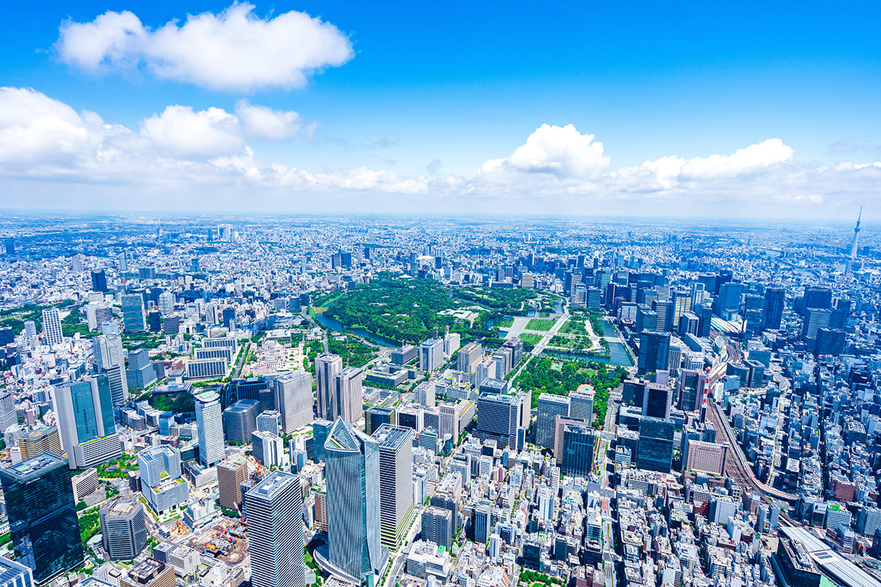 地方自治体の補助金を探すイメージ